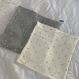 Set of 2 Scrunchy Sweater Collars